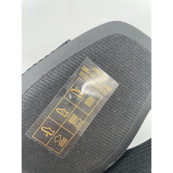 Everlane The Glove Mule Sandal Womens Sz 11 Black Re Knit Block Heel Slip On - Picture 9 of 11